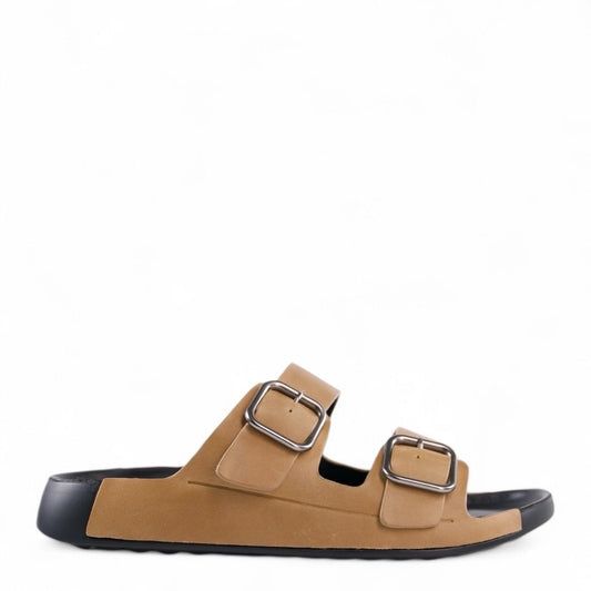 Anetos Stone Leather Sandals