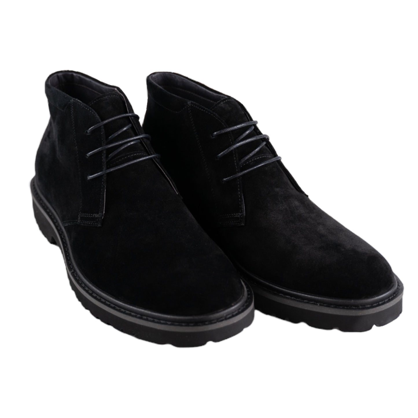 Arizona Black Nubuck Desert Boots