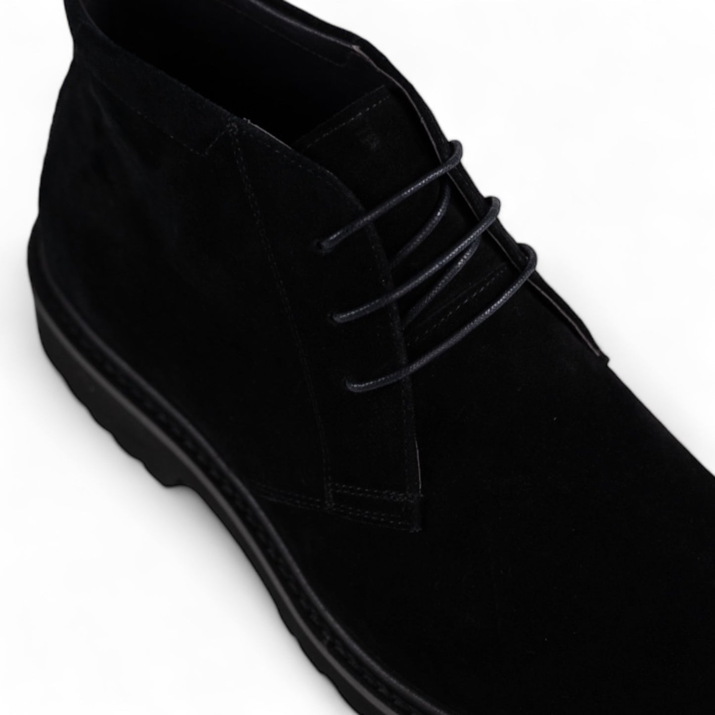 Arizona Black Nubuck Desert Boots