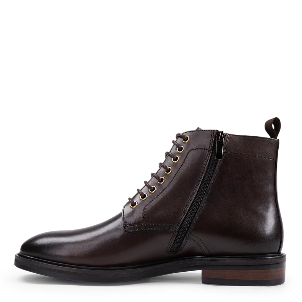 Belmont Brown Military Boots