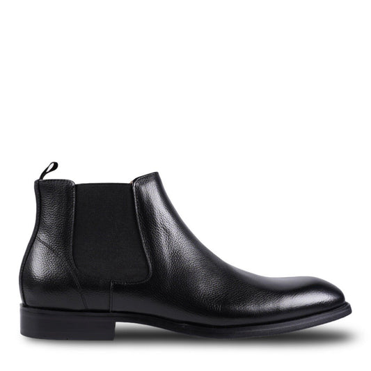 Cordan Black Chelsea Boots