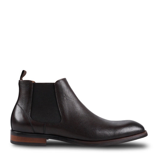 Cordan Coffee Chelsea Boots