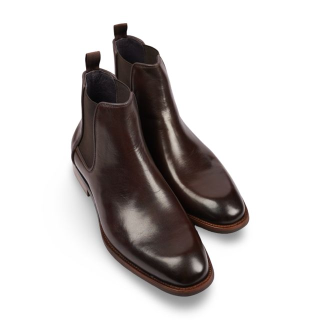 Jordan Dark Brown Chelsea Boots