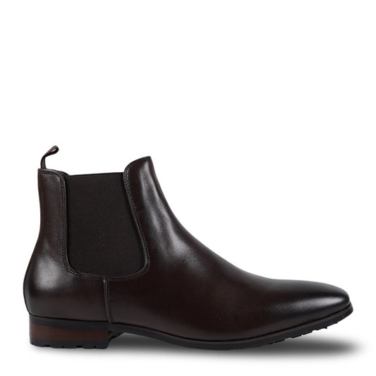 Logan Brown Chelsea Boots