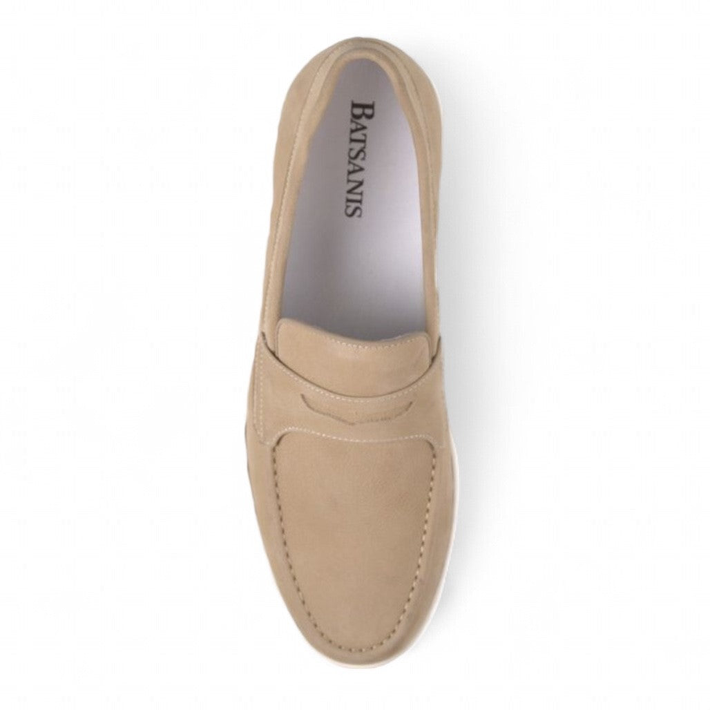 Magno Taupe Slip-Ons