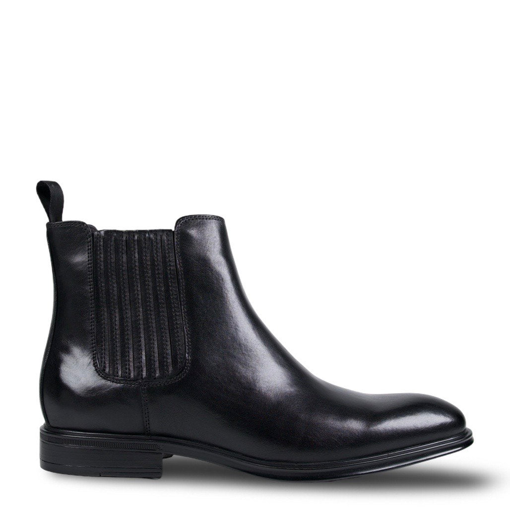 Matteo Black Chelsea Boots