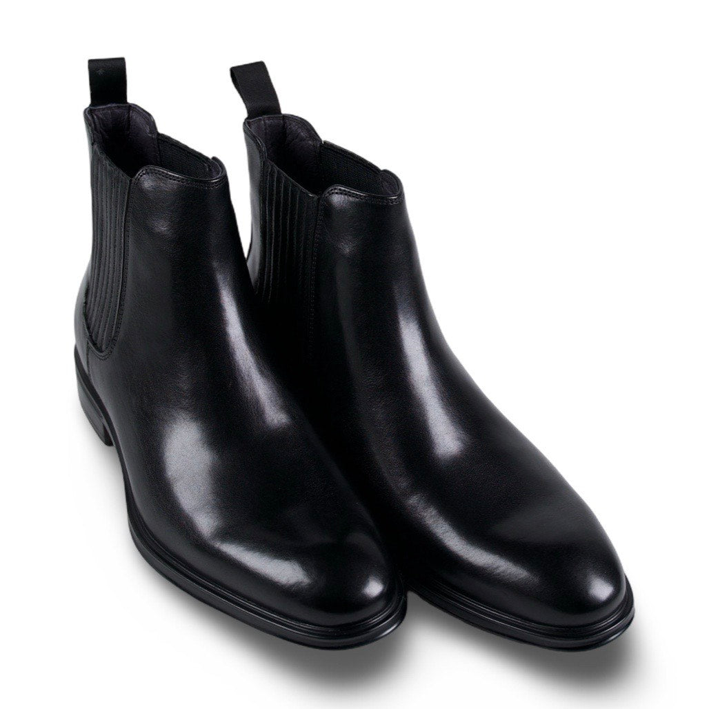 Matteo Black Chelsea Boots