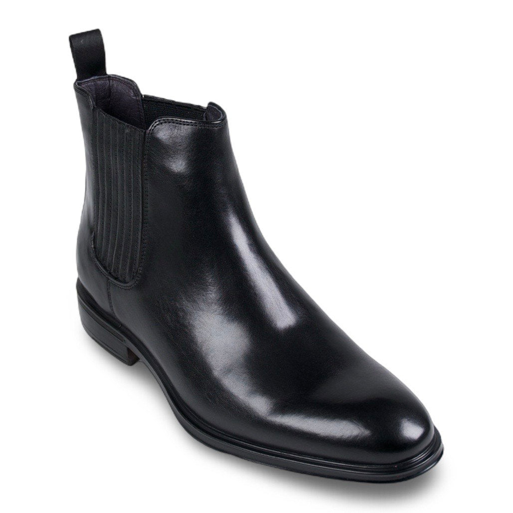 Matteo Black Chelsea Boots