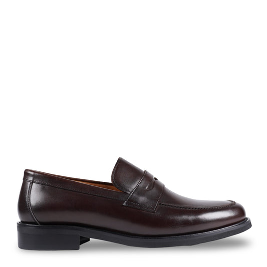 Rome Brown Premium Leather Loafers