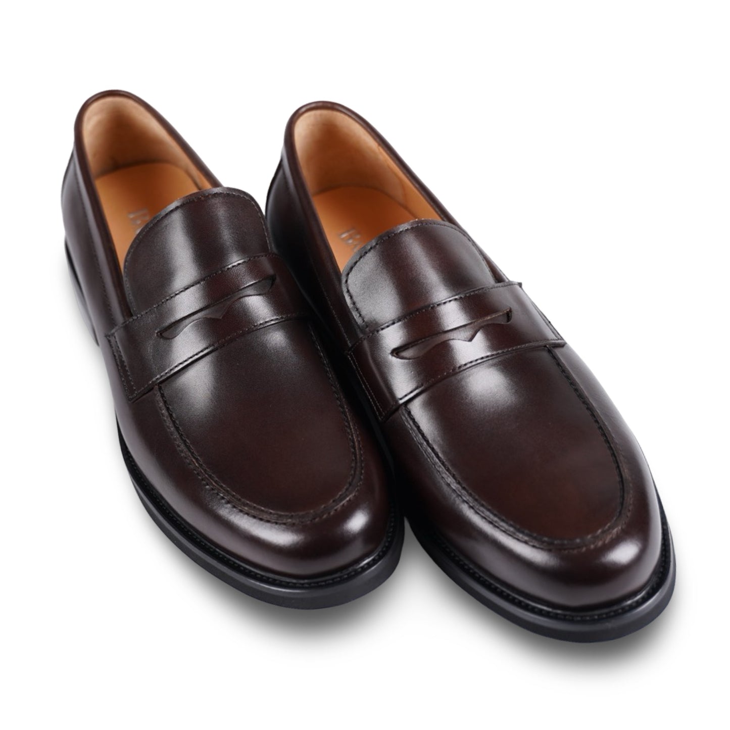 Rome Brown Premium Leather Loafers
