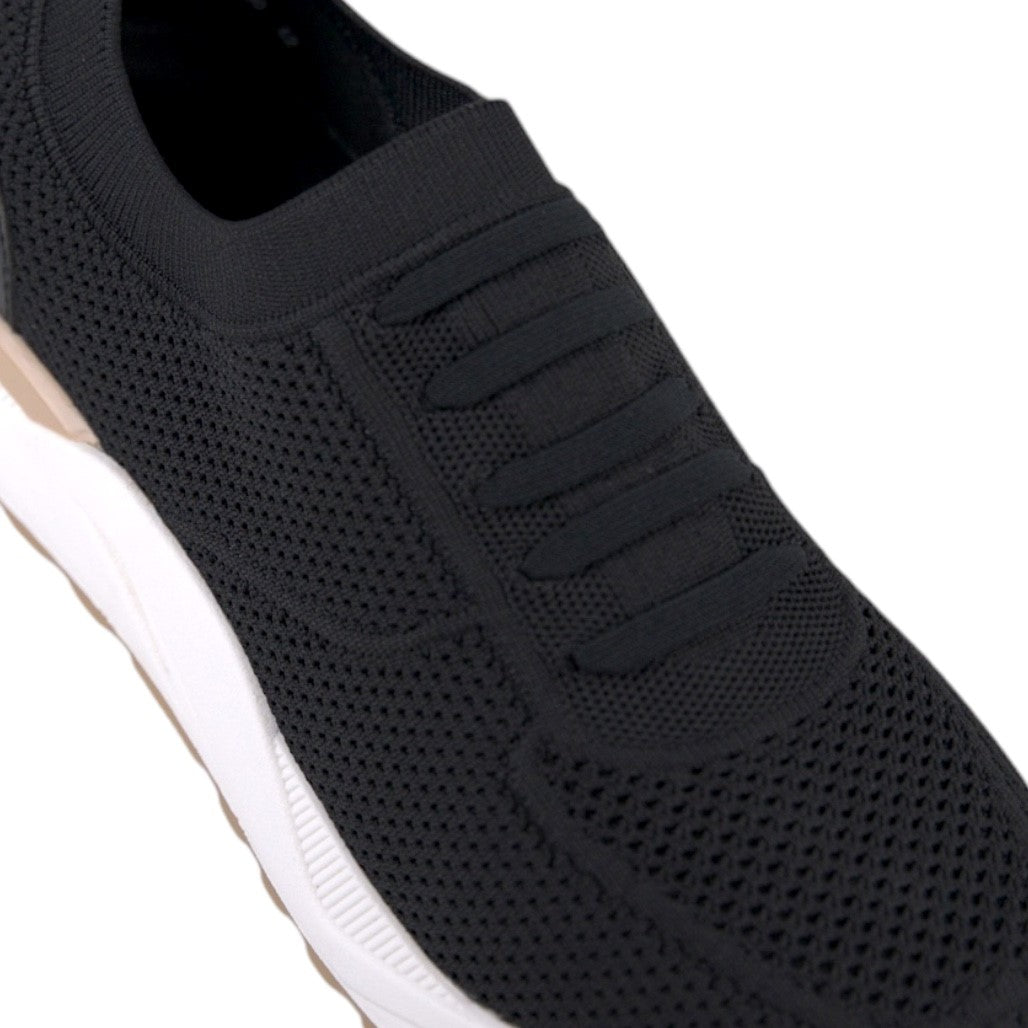 Ronaldo Black Sneakers