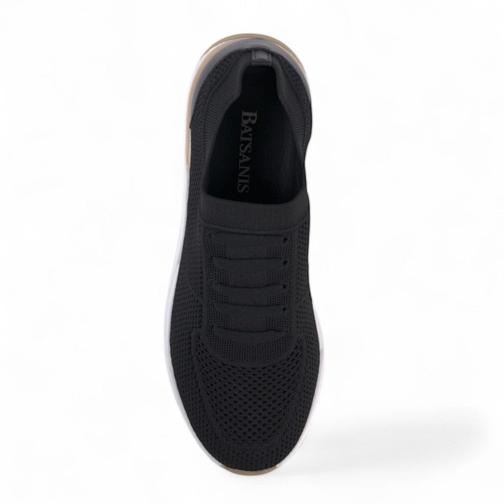 Ronaldo Black Sneakers