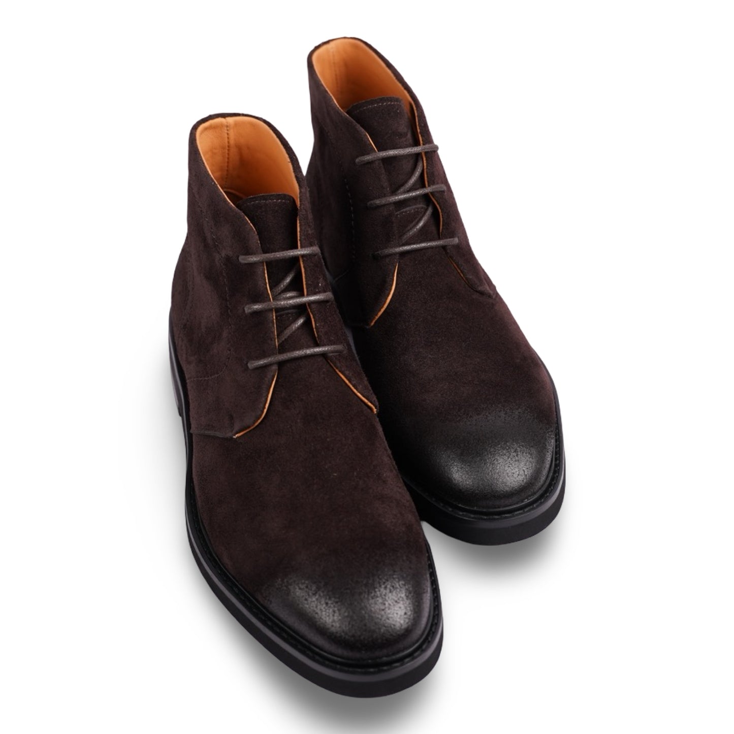 Triton Brown Suede Desert Boots