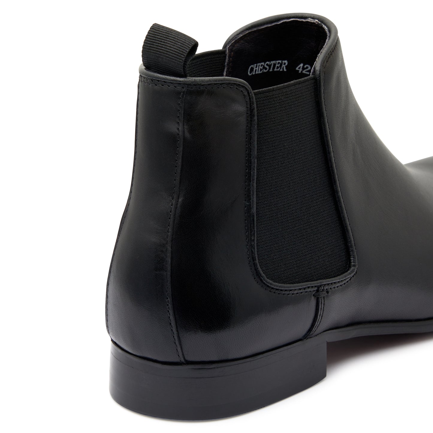 Chester Black Chelsea Boots