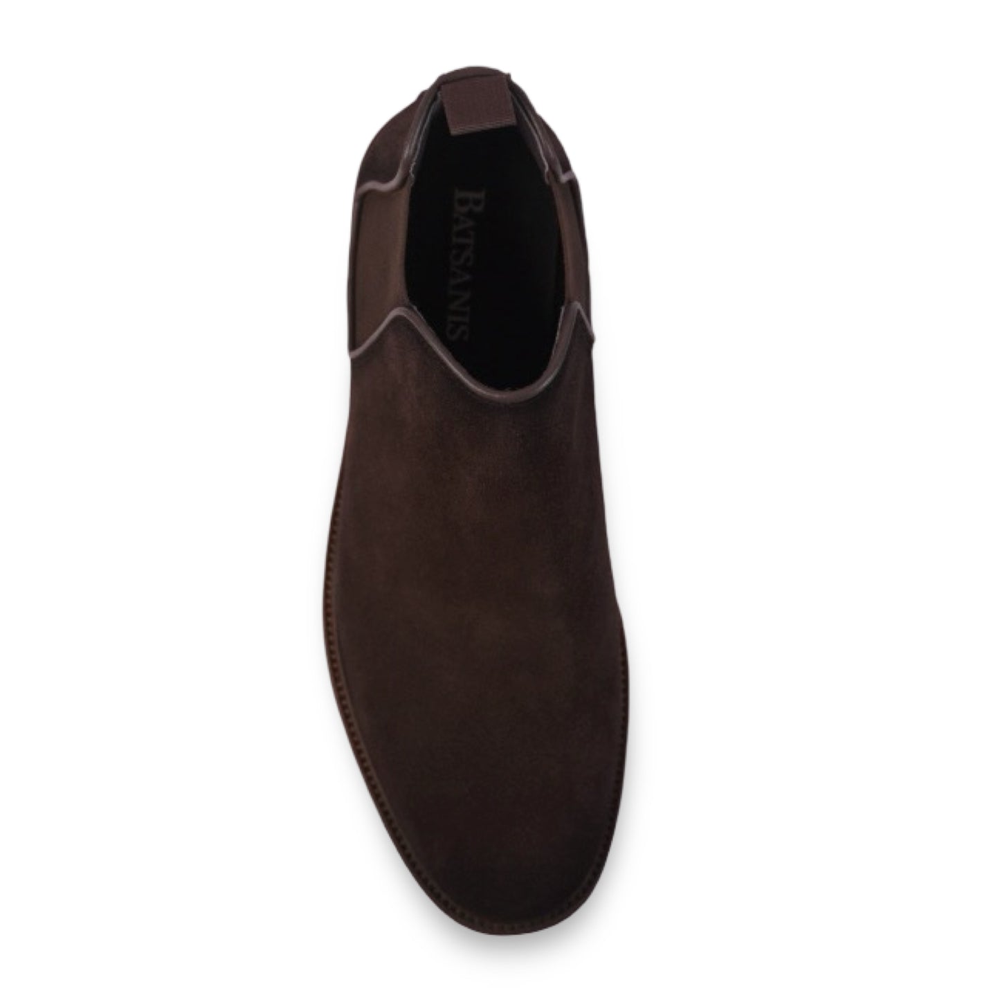 Bronson Dark Brown Suede Chelsea Boots