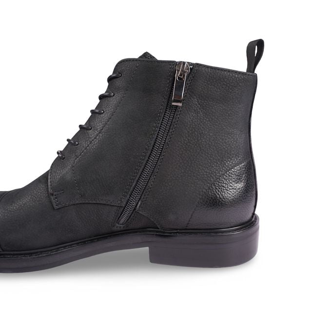 Bunker Black Military Boots