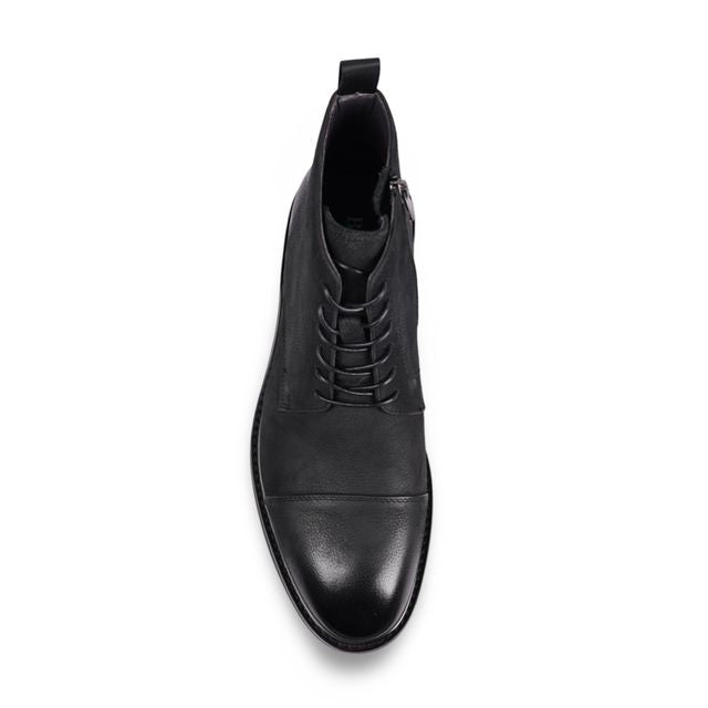 Bunker Black Military Boots