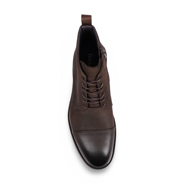 Bunker Brown Military Boots