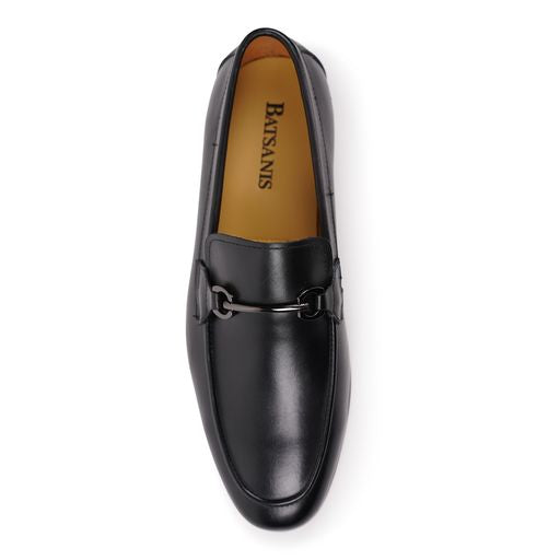 Ethan Black Calf Loafers