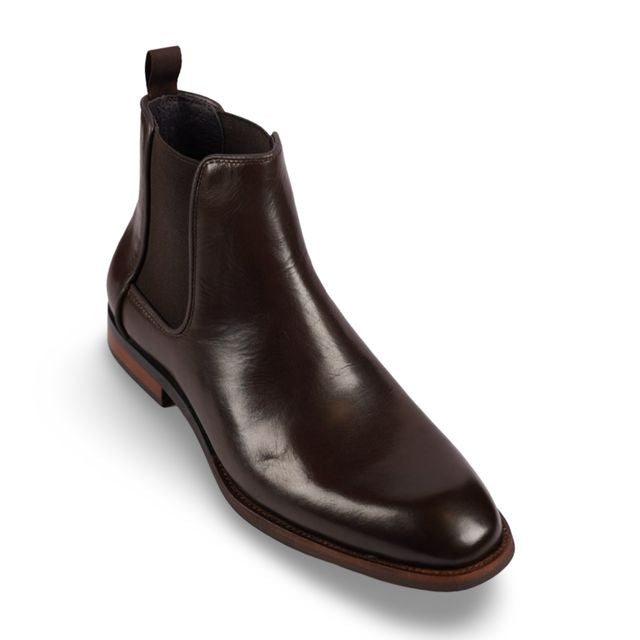 Jordan Dark Brown Chelsea Boots