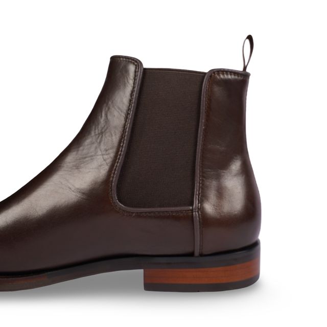 Jordan Dark Brown Chelsea Boots