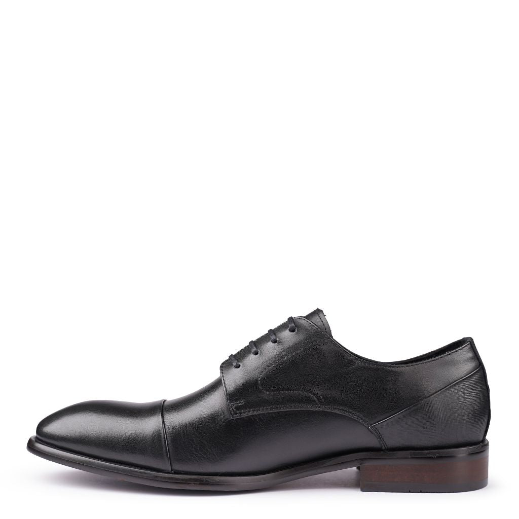 Libero Black Derby Shoes