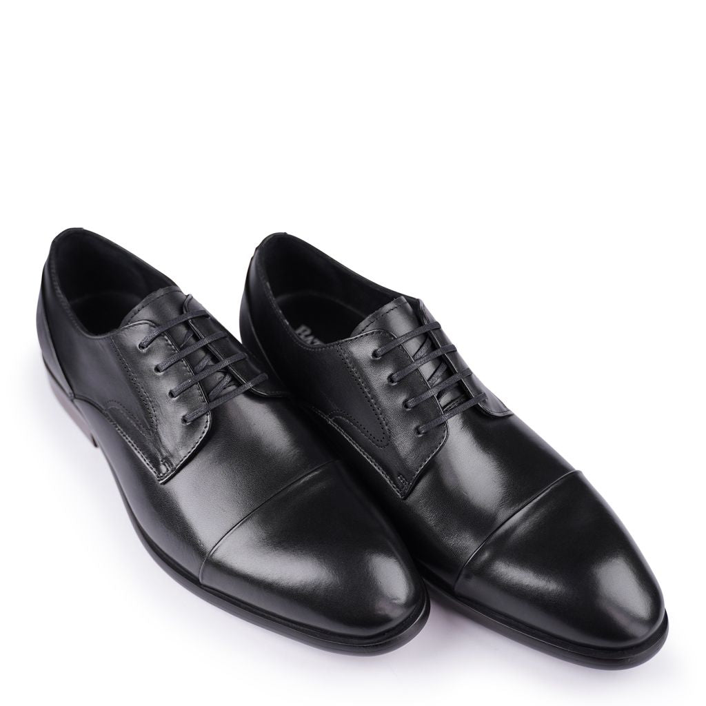 Libero Black Derby Shoes