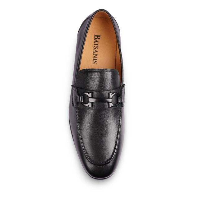 Owen Black Horsebit Loafers