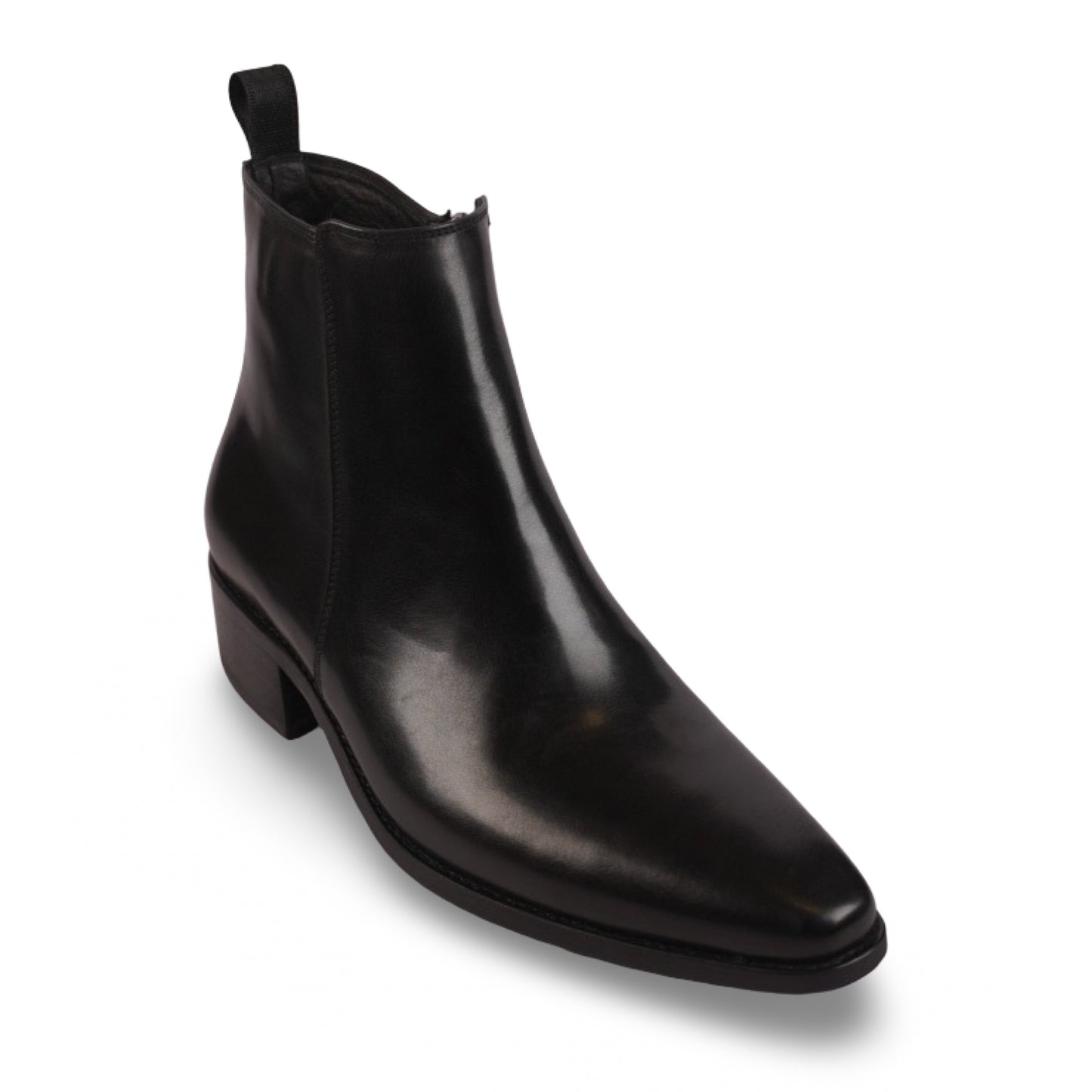 Ringo Black Zip Boots