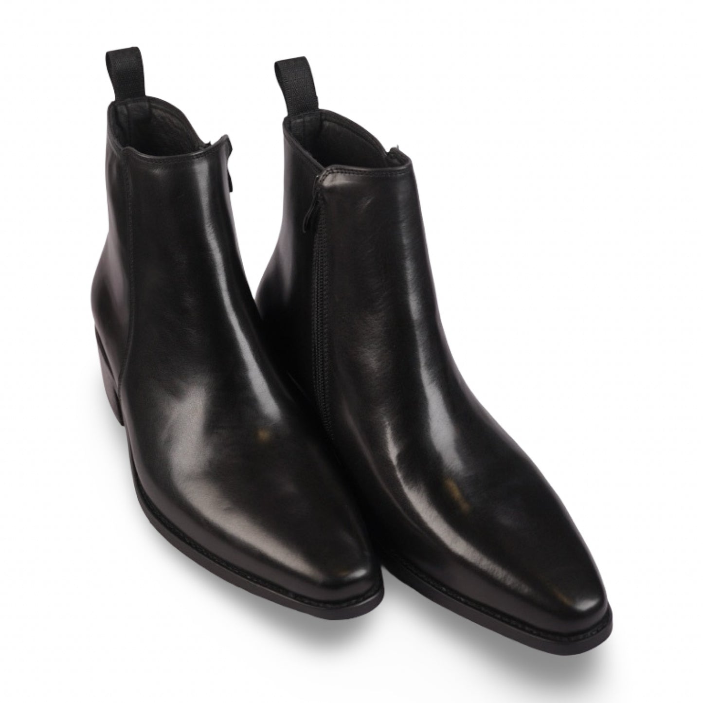 Ringo Black Zip Boots