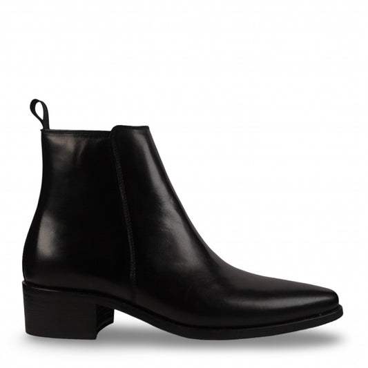 Ringo Black Zip Boots