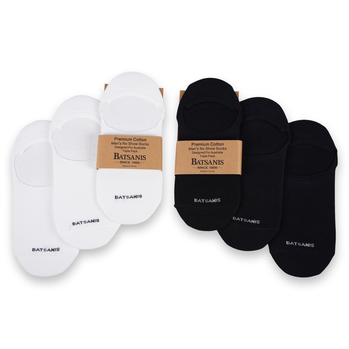 No Show Sock Pack - FREE Shipping