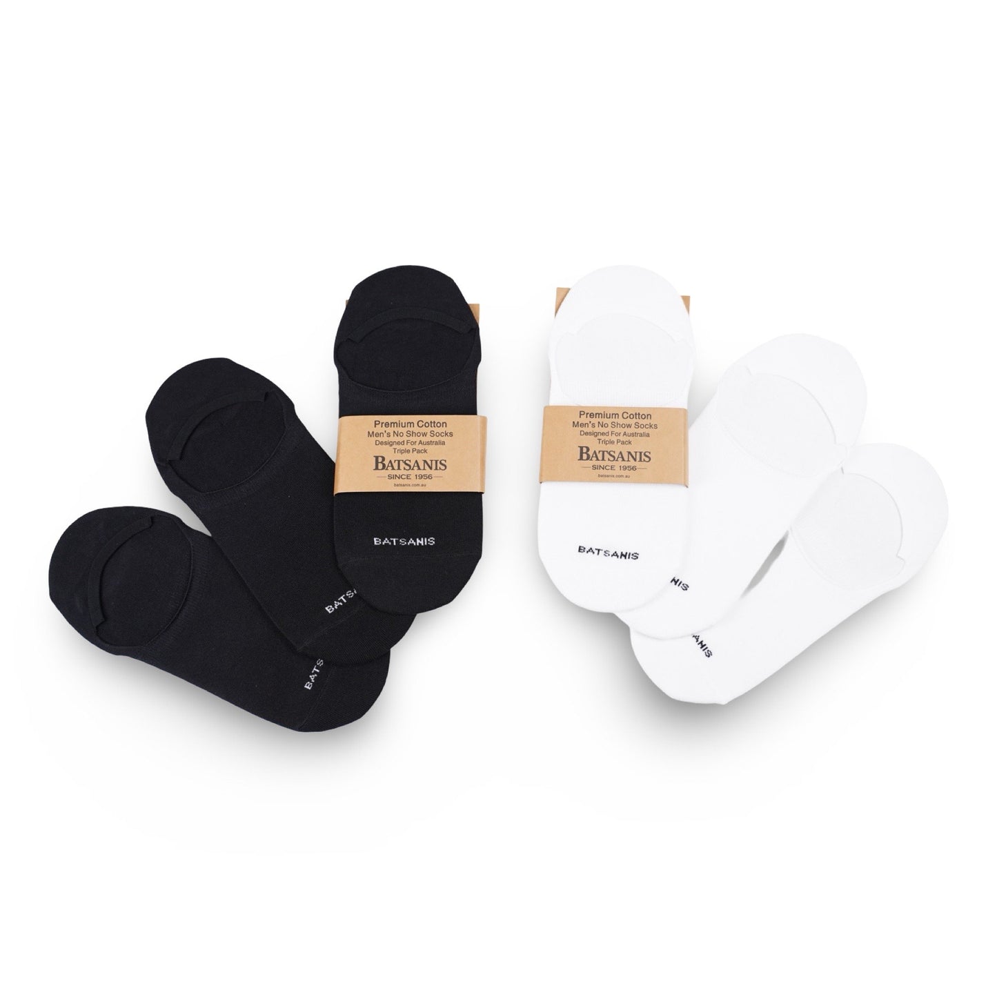 No Show Sock Pack - FREE Shipping