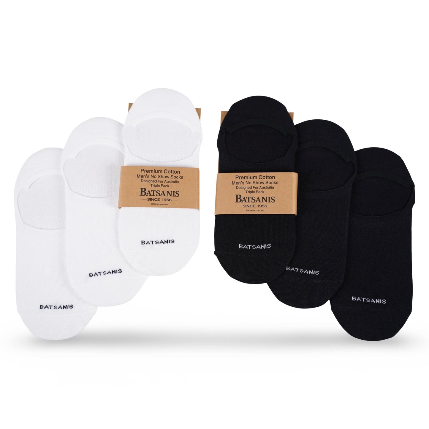 No Show Sock Pack - FREE Shipping