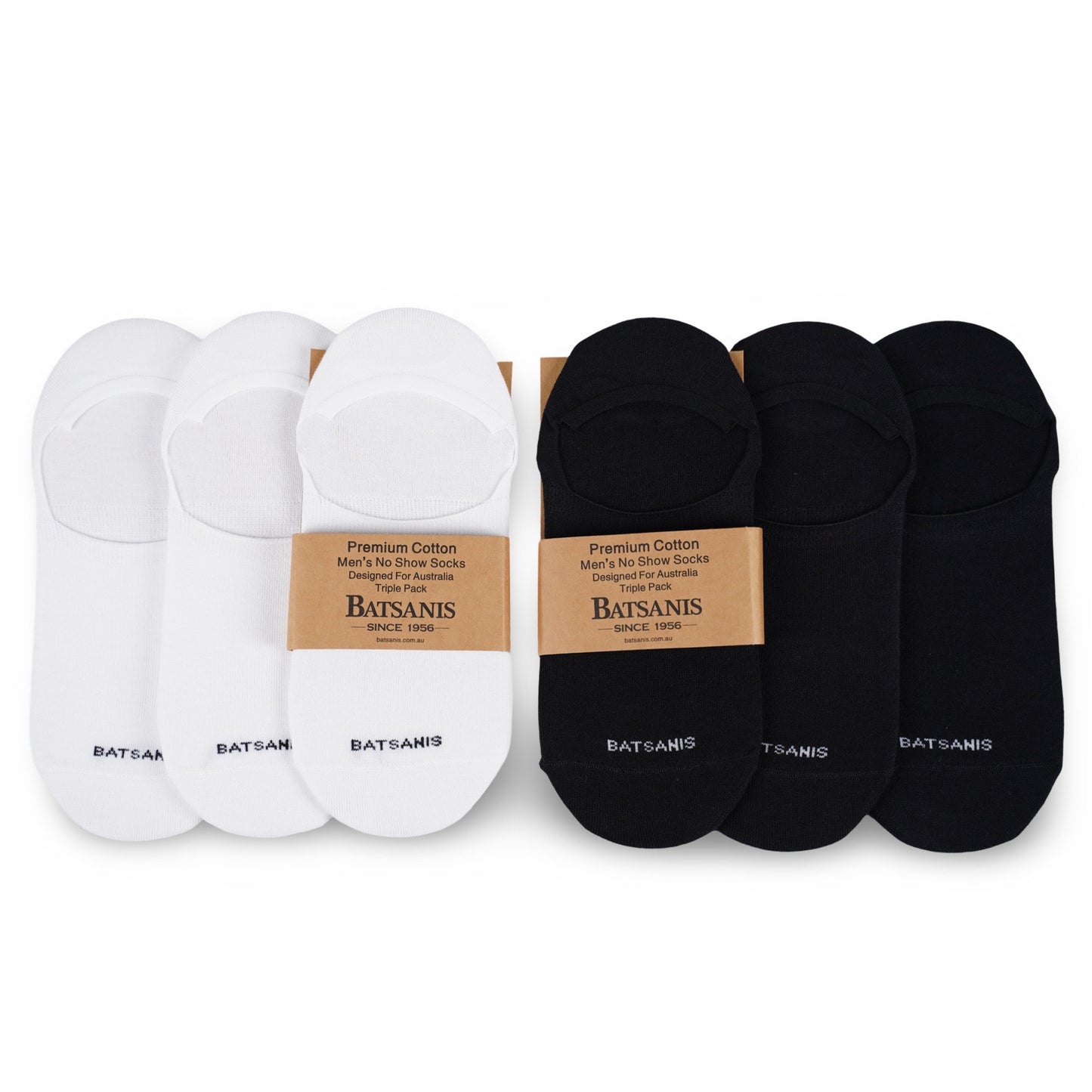 No Show Sock Pack - FREE Shipping