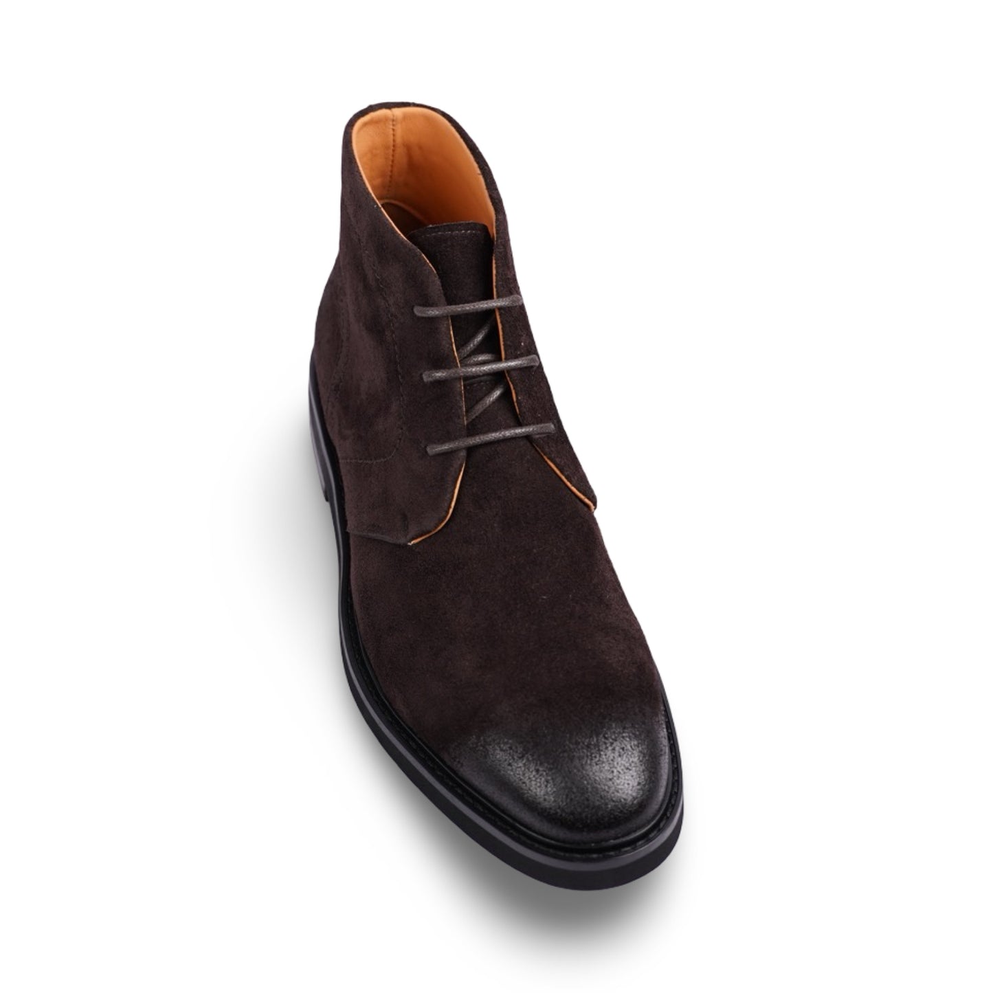 Triton Brown Suede Desert Boots