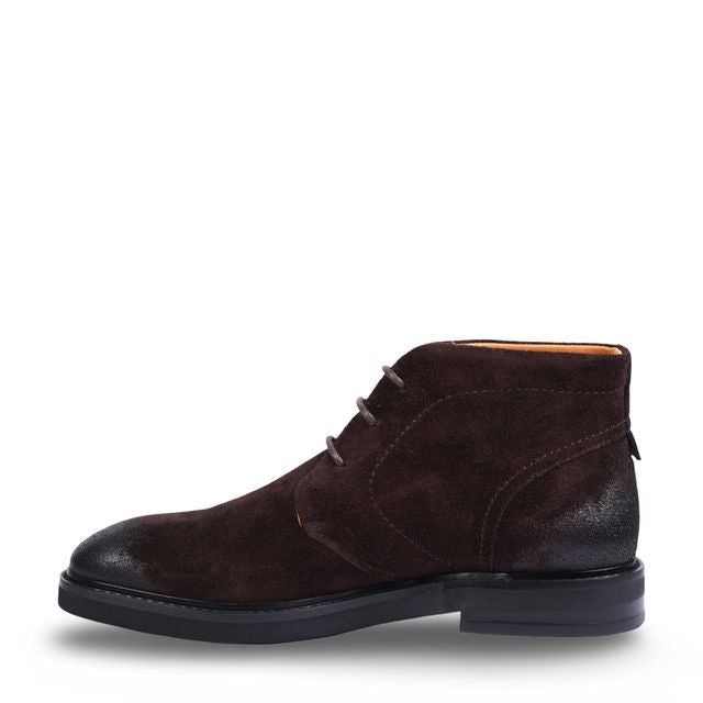 Triton Brown Suede Desert Boots