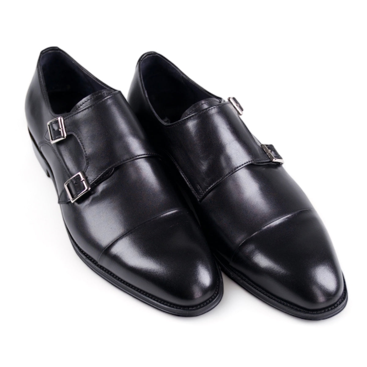 Verona Black Monk Shoes