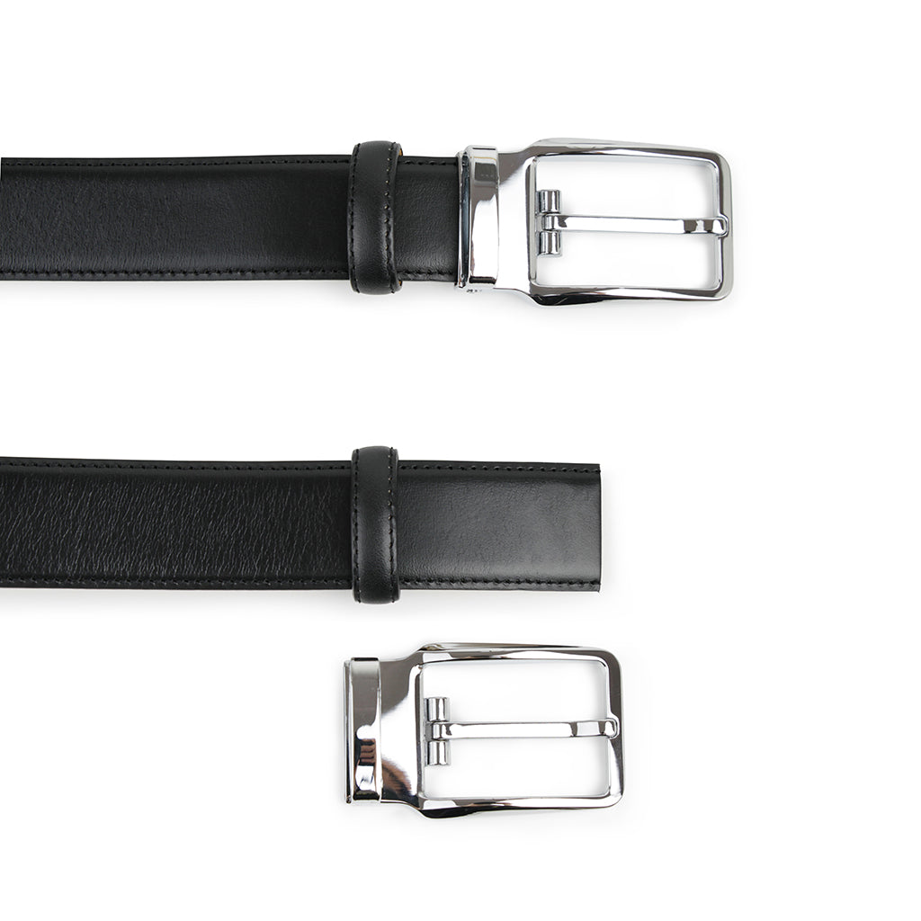 Diesel Black Leather Belts