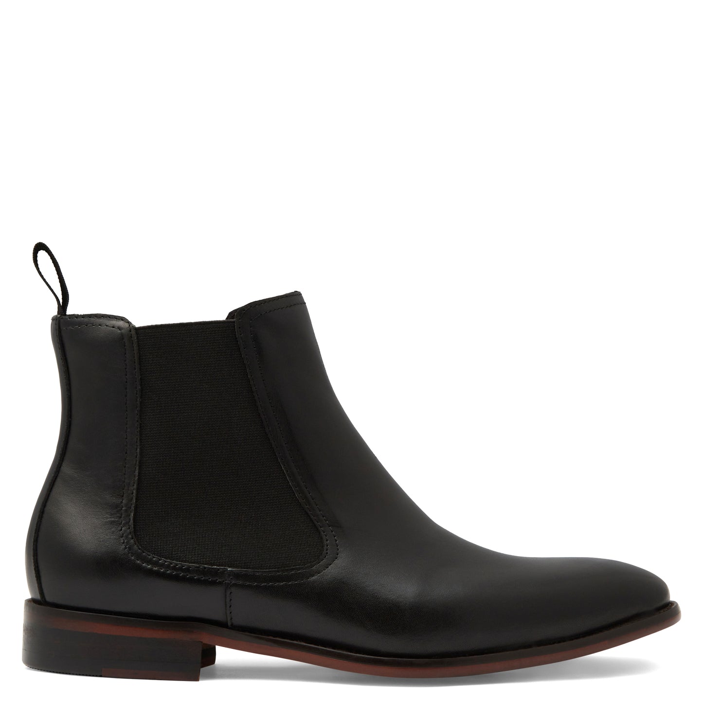 Men's Shoes - Batsanis Jason Black - Leather Chelsea Boots
